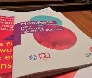Manifeste pour un travail décent et durable