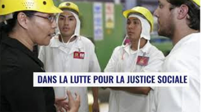 La lutte pour la justice sociale