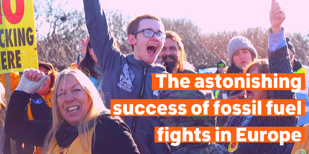 350.org – The astonishing success of fossil fuel fights in Europe