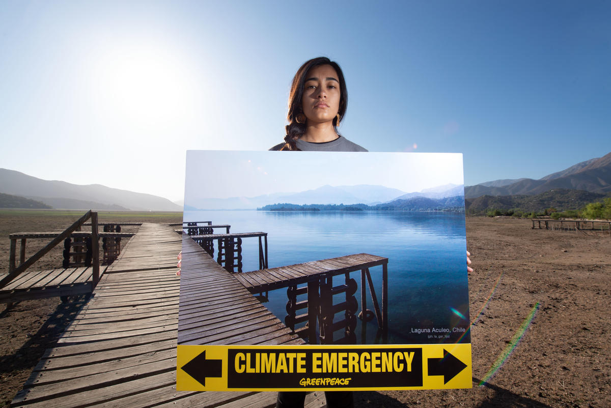 Greenpeace exposes climate change impacts in Chile, calls for urgent action