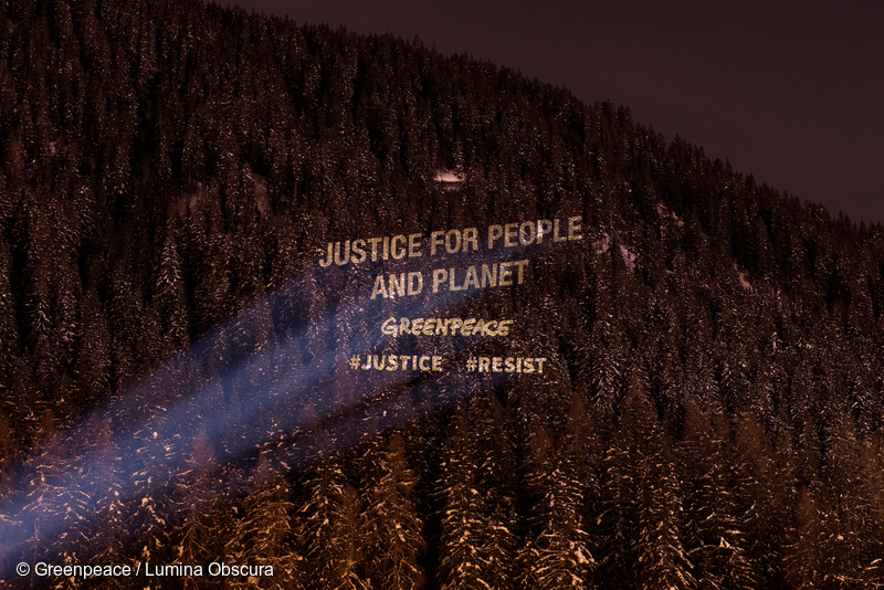 Greenpeace report: Davos financial players pump US$1.4 trillion into fossil fuels