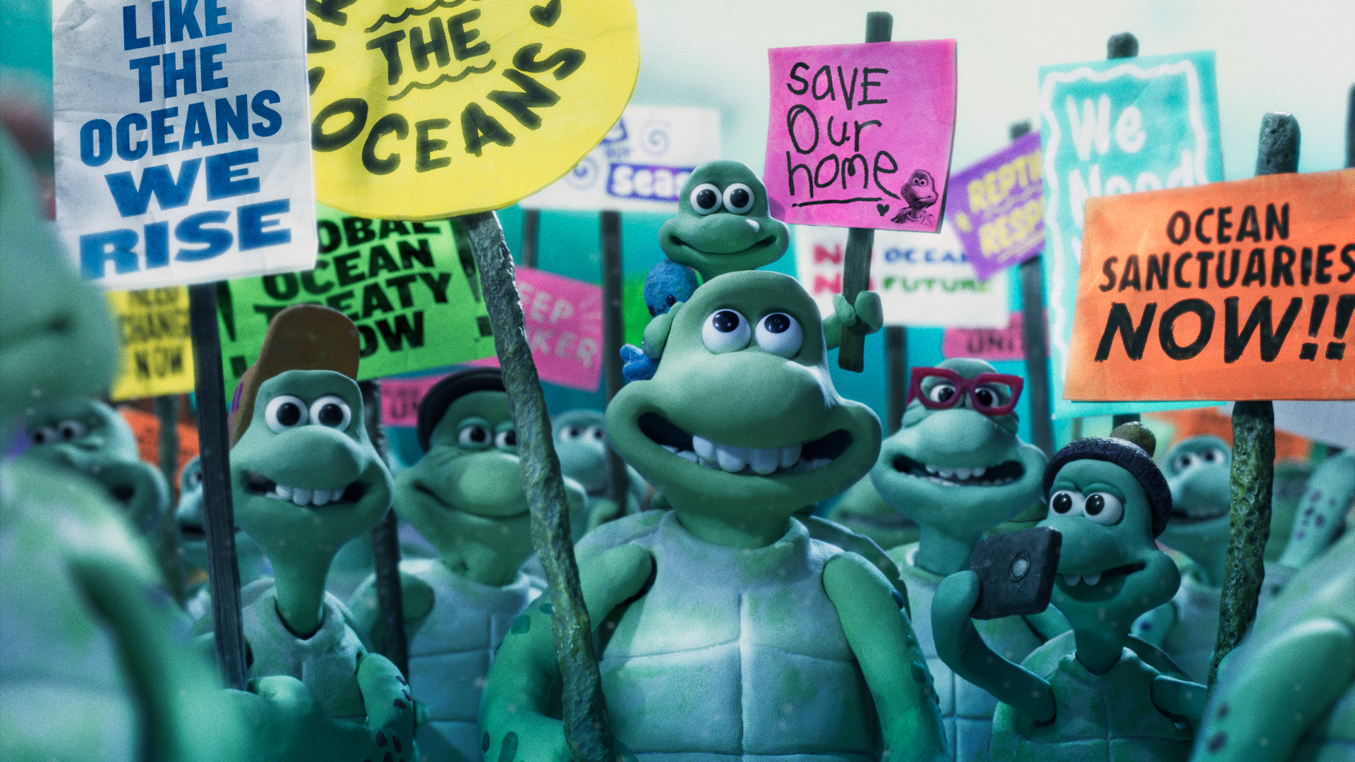 Wallace and Gromit creators and Greenpeace launch new film about plight of the oceans