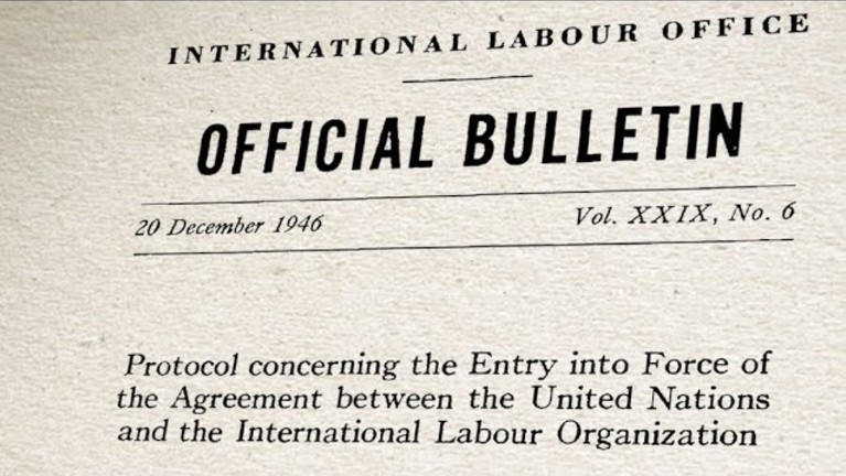 L'OIT et l’ONU: un argument en faveur du multilatéralisme