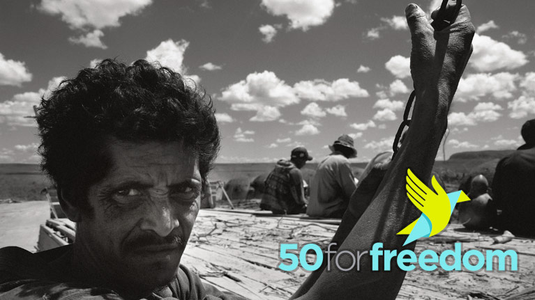 La campagne «50 for Freedom» contre le travail forcé atteint son ambitieux objectif