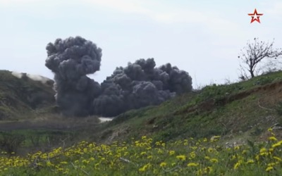 L'armée russe détruit en Syrie un complexe souterrain abandonné