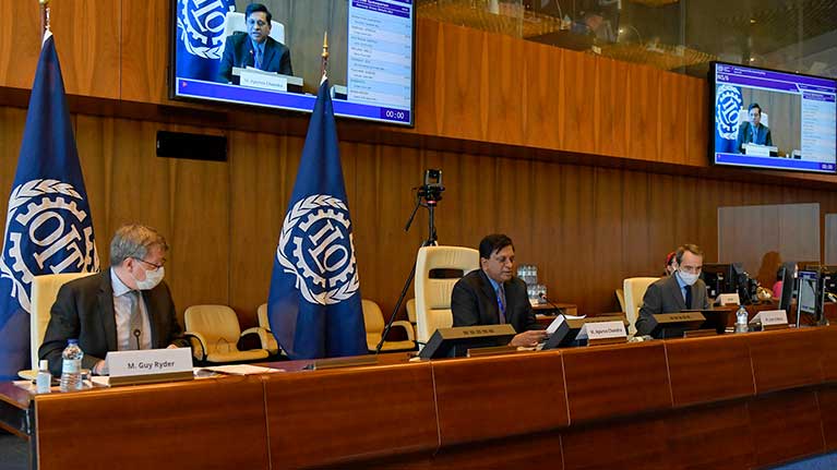 Le Conseil d’administration de l’OIT achève sa 341e session