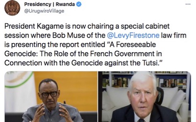 Sortie du rapport rwandais sur le rôle de la France dans le génocide