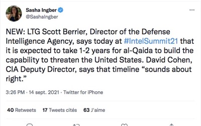 L'Iran atomique et Al-Qaïda, nouveaux ennemis des États-Unis