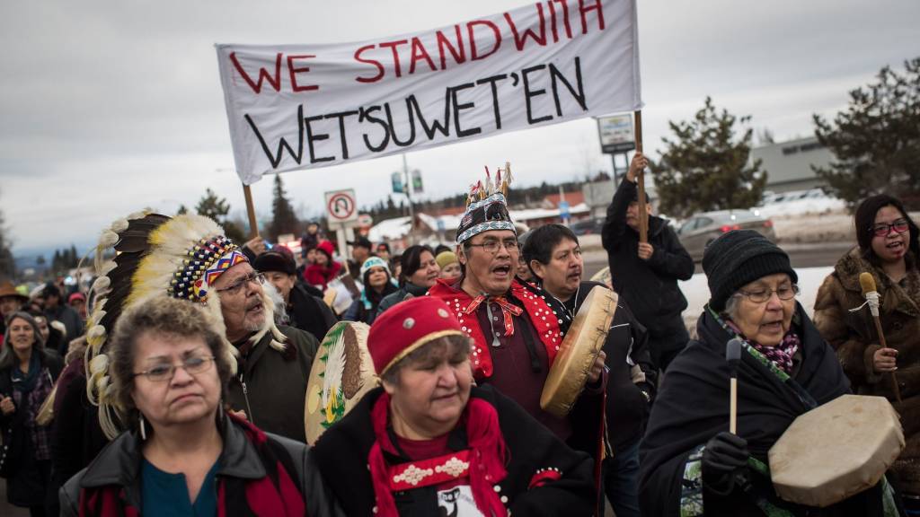 350.org – An urgent call for solidarity with Wet’suwet’en land protectors