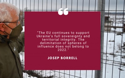 Josep Borrell organise le siège du Donbass et de la Transnistrie