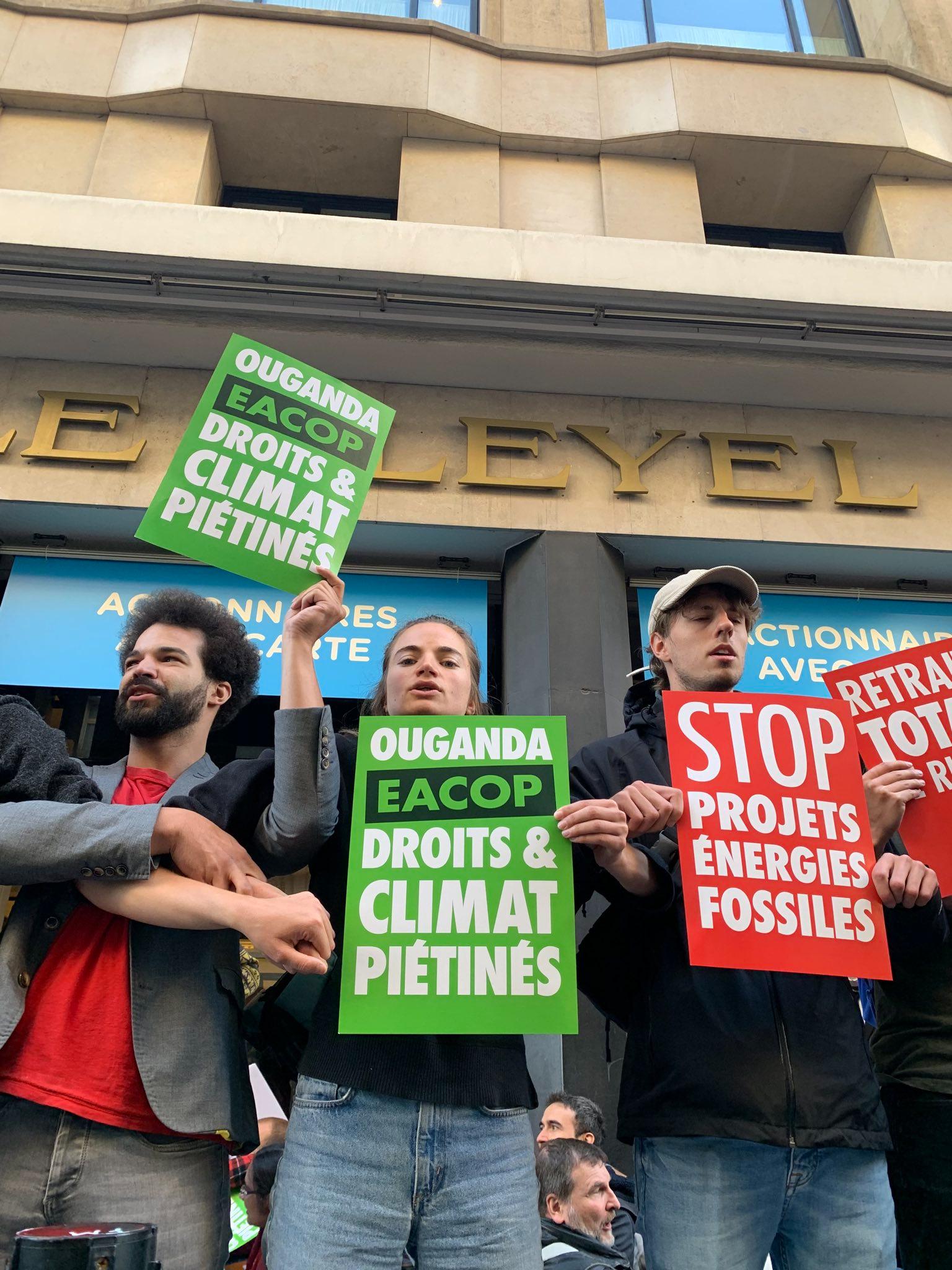 Total blockade: Climate activists stop TotalEnergies’ AGM, demanding it abandons fossil fuels