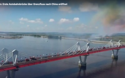 Ouverture du premier pont entre la Russie et la Chine