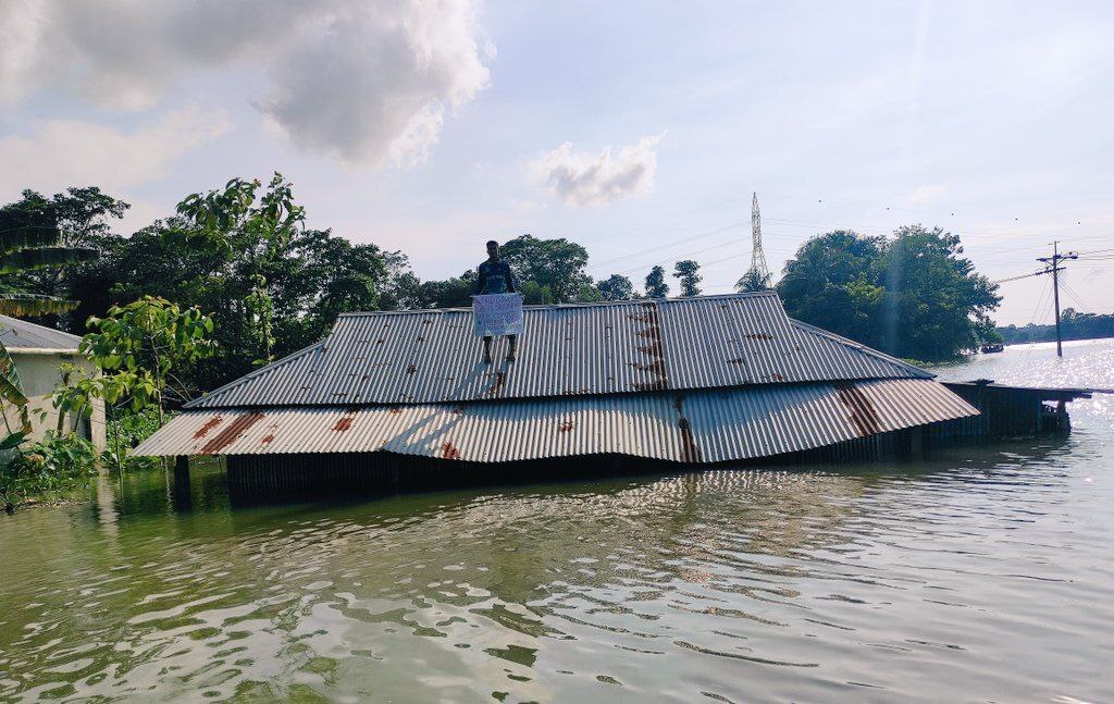 Bangladesh and India facing the worst flood in 122 years