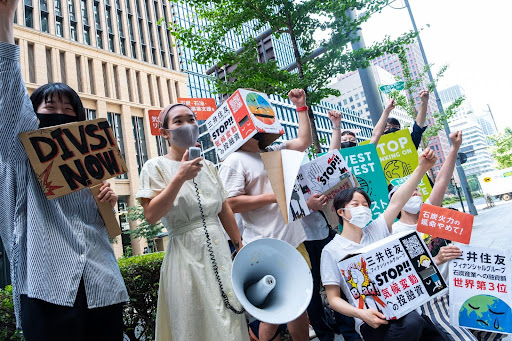 Fighting Japanese fossil finance from the inside out