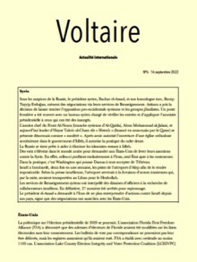Voltaire n°6 - 16 septembre