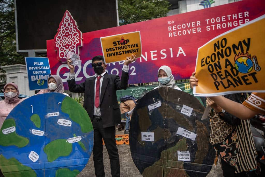 Climate disaster ahead of G20 in Bali