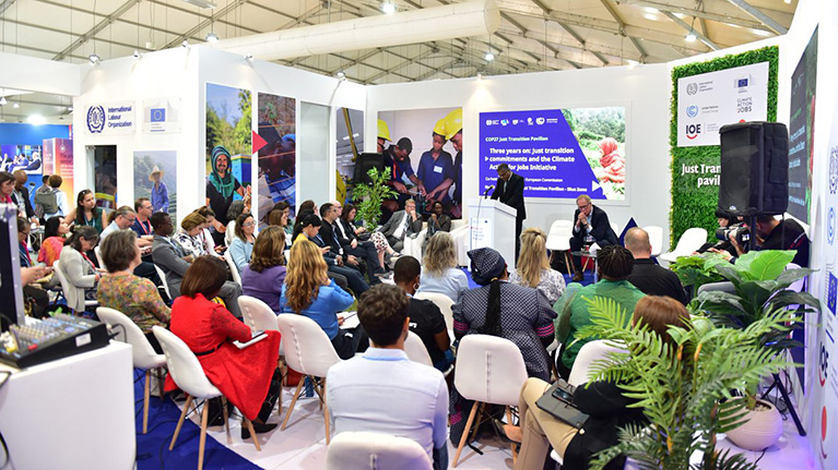 L'OIT lance des initiatives sur les emplois verts pour les jeunes et des outils de financement de la transition juste