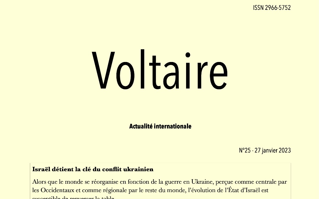 Voltaire, actualité internationale, n°25