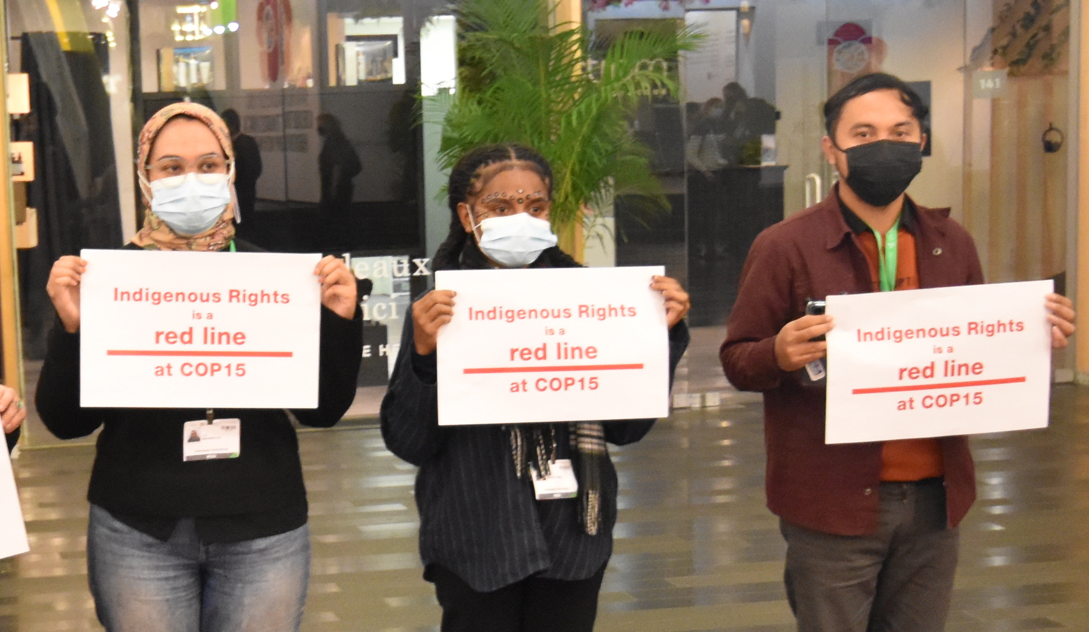 Indigenous Rights is a red line at COP15