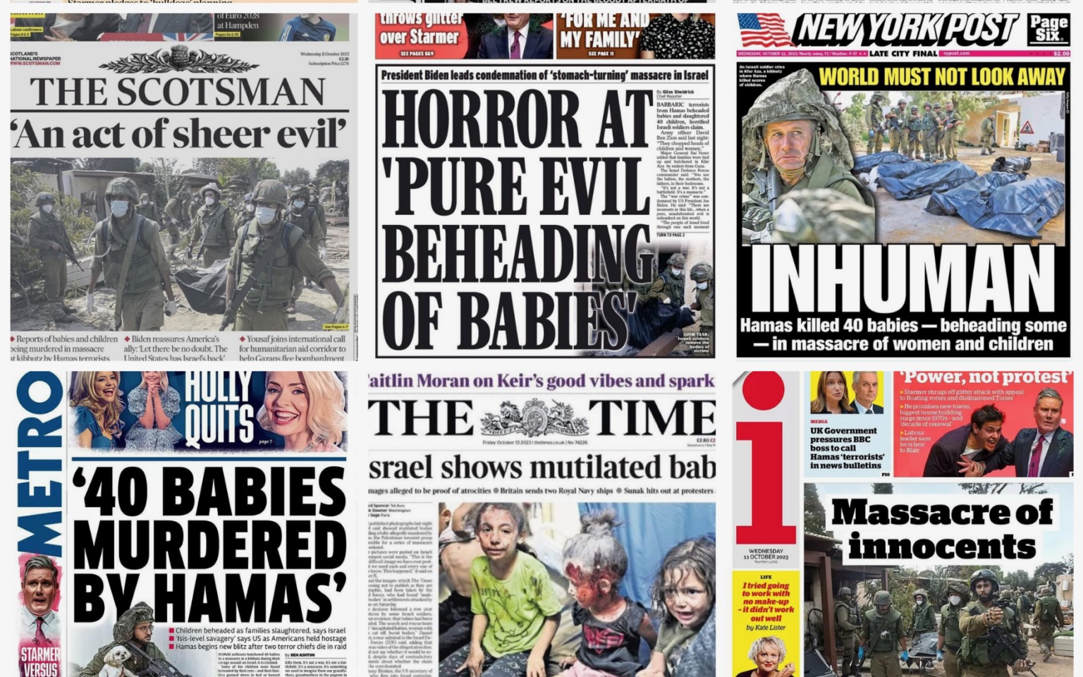 Les manipulations de la propagande de guerre