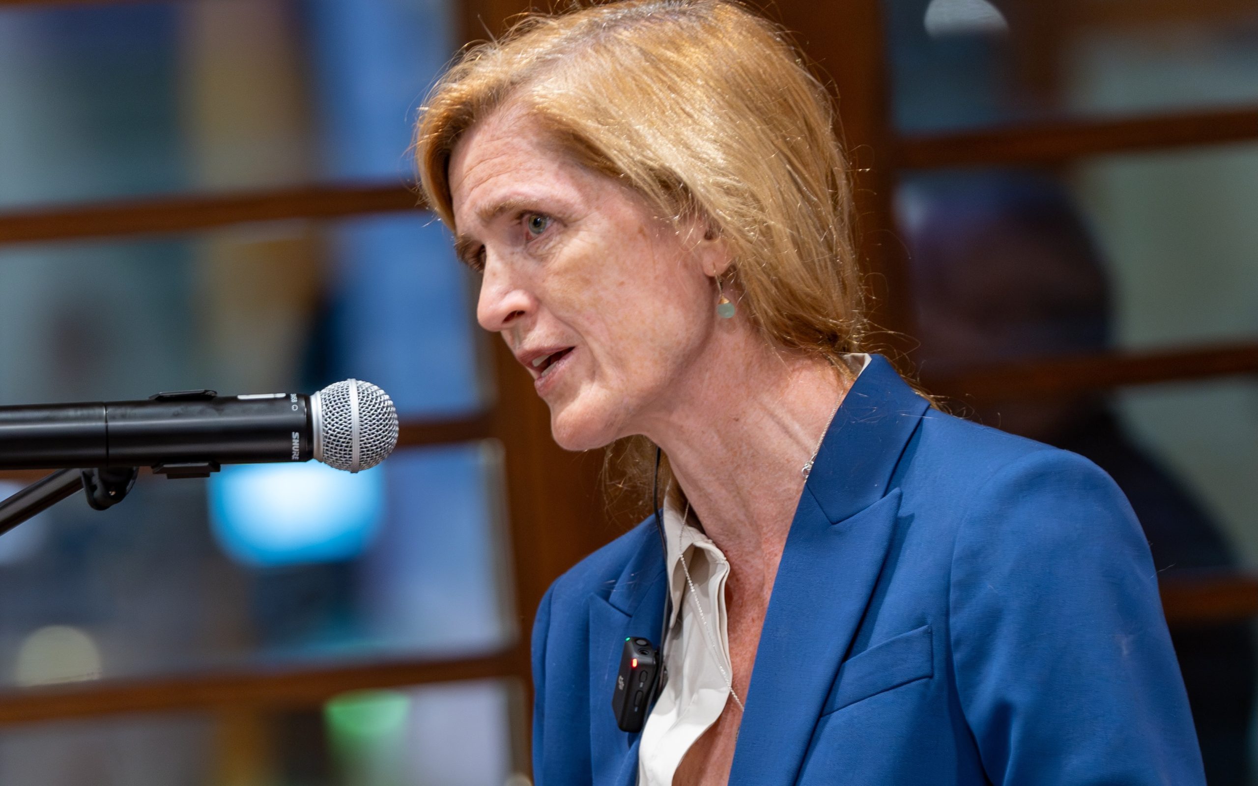 Samantha Power à Gaza