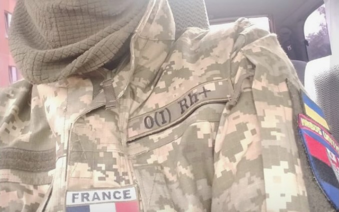 RIA-Novosti publie des photos d'un « mercenaire » français en Ukraine