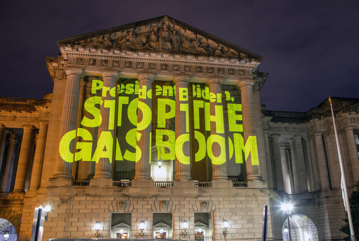 Greenpeace reaction to Biden decision to halt approvals of Liquefied Natural Gas Exports