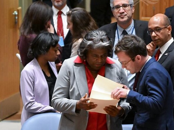 Résolution 2728 du Conseil de sécurité exigeant un cessez-le-feu humanitaire à Gaza