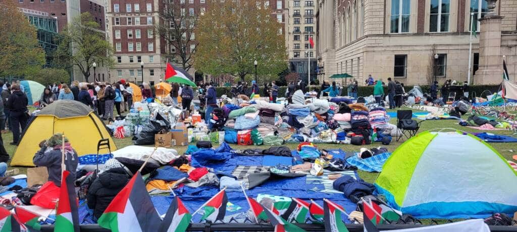 Student protests on Gaza – a solidarity statement by climate movement groups