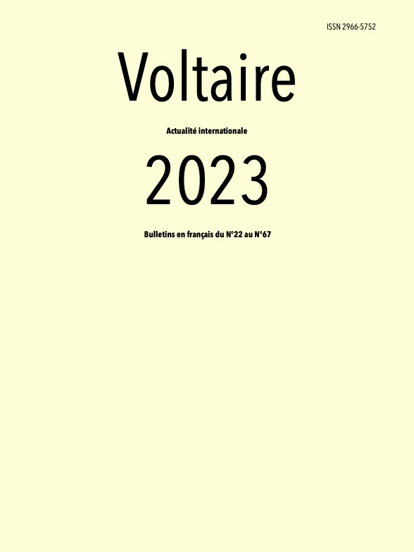 Voltaire, actualité internationale 2023