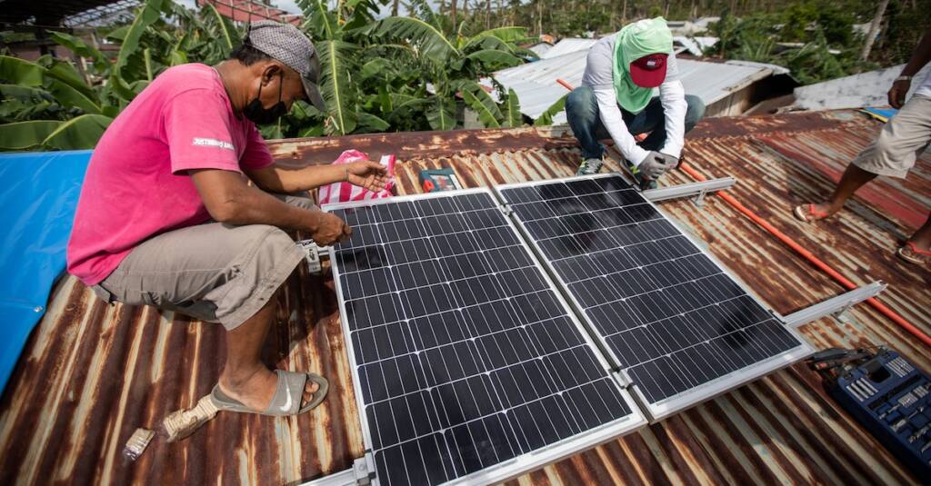 Powering Limasawa after a Super Typhoon