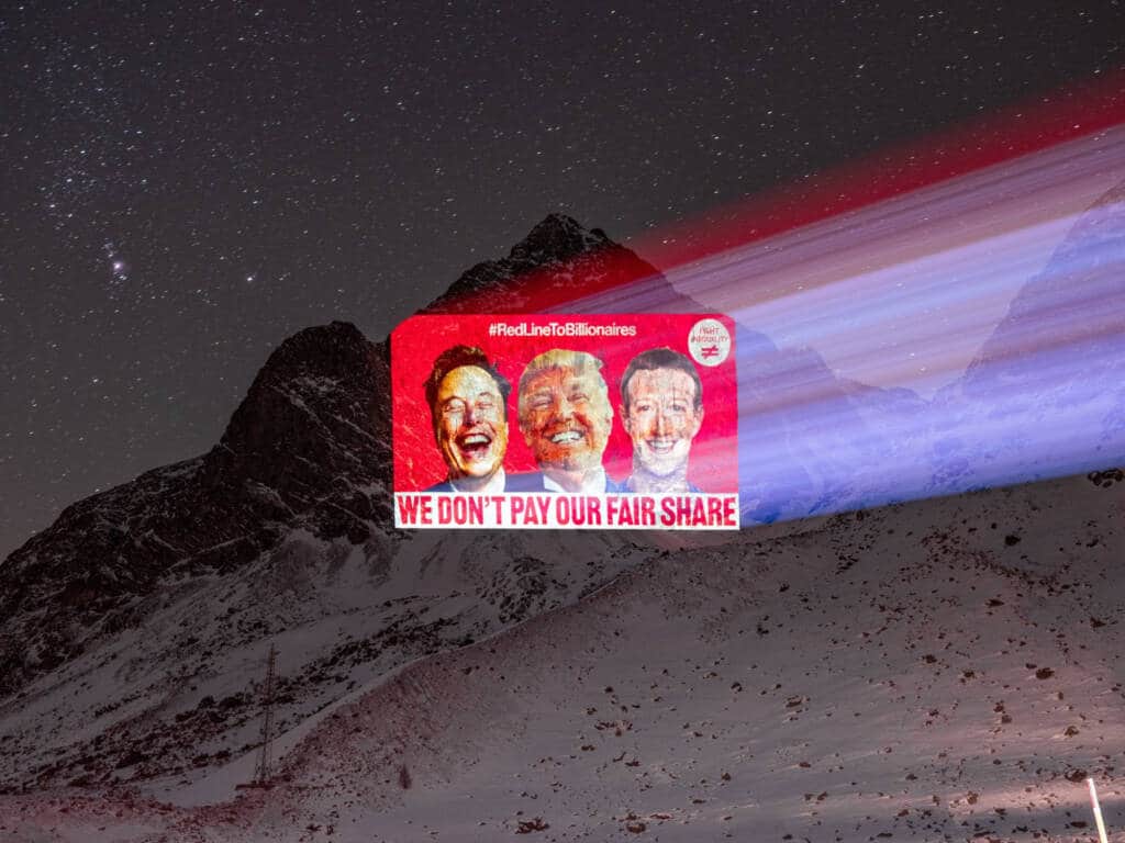 Drawing a line in Davos