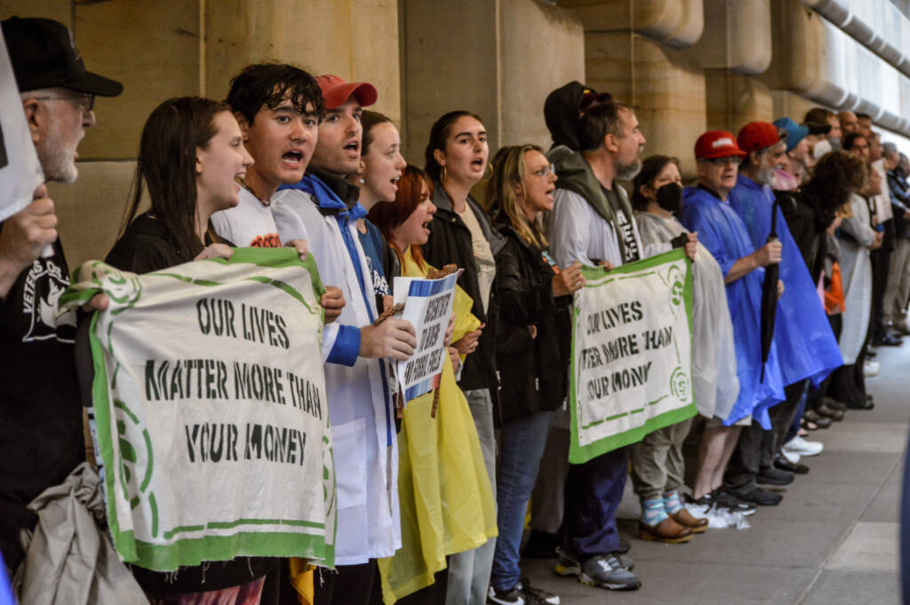 Behind the shock & awe: More profit for the wealthy elite