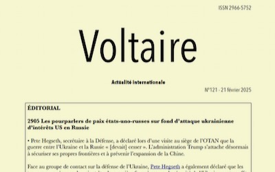 Voltaire, actualité internationale, n°121