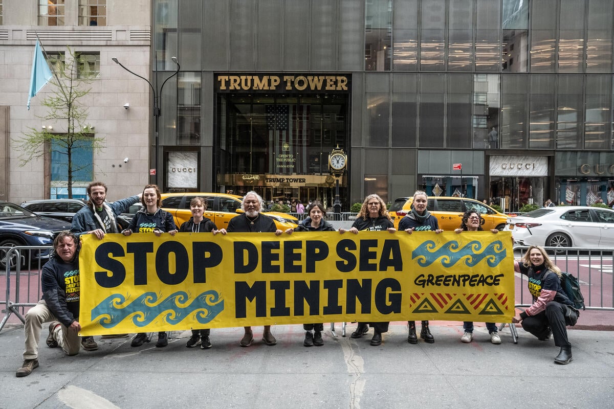 US government confirms their support for deep sea mining plans that bypass United Nations: Greenpeace response