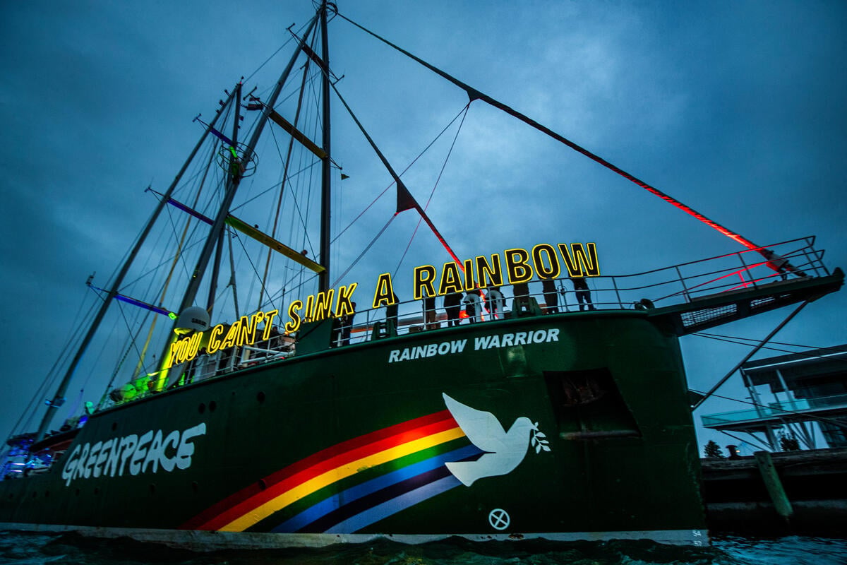 You can’t sink a rainbow and you can’t silence hope