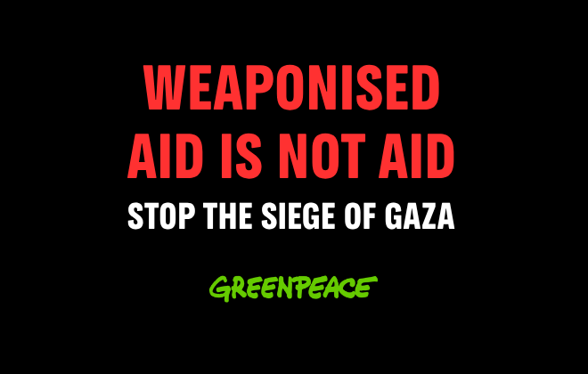Deliberate starvation of Palestinian people by Israel in Gaza must stop